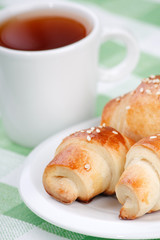 Morning tea with bun