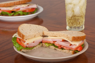 Ham and Cheese Sandwich