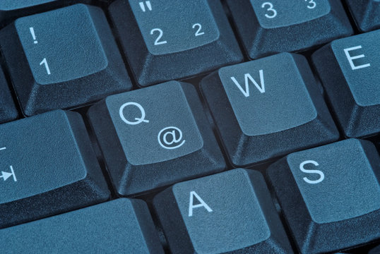 Tastatur, @-Taste