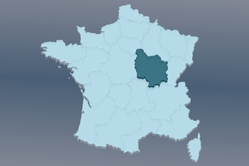 région bourgogne sur france 3d
