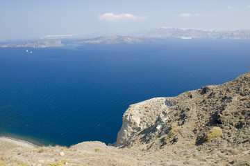 Fototapeta na wymiar Santorini - Greece