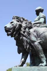 Victoria Memorial in front of Buckingham Palace in London, UK