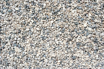 Abstract background of beach gray pebbles