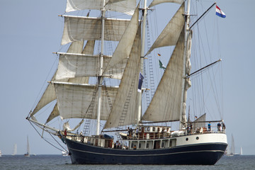 Traditionssegelschiff auf der Kieler Woche