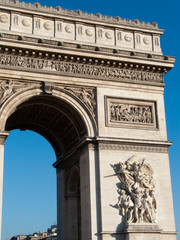 Obraz premium Arc de triomphe, Paris, France