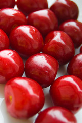 Ripen red cherries