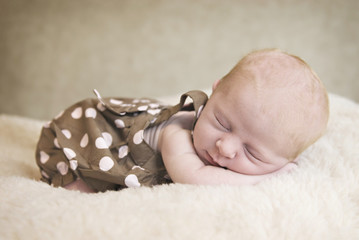 Sleeping Newborn Baby