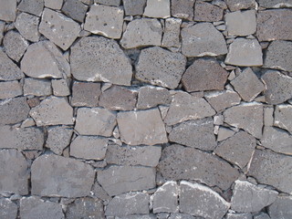 Typische Mauer auf Lanzarote