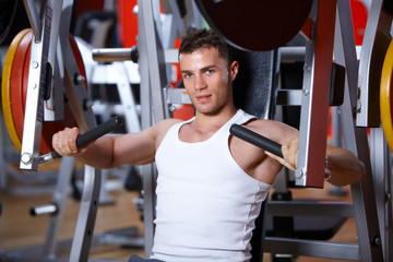 Man at the gym