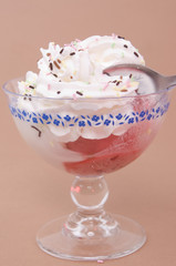 appétissante coupe à glace