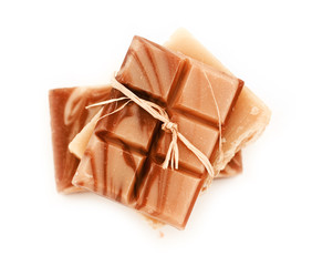 chocolate shape soap