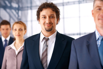 Businessman With Colleagues.