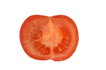 Tomatenhälfte