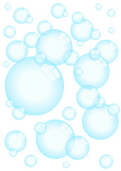Bulles Fond Blanc