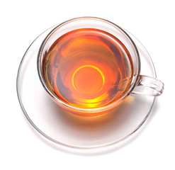 cup with tea
