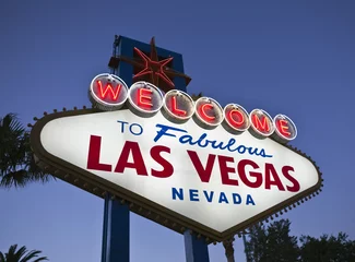 Poster Welkom in Las Vegas © trekandphoto