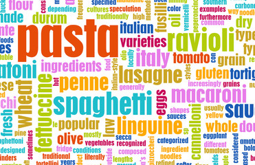 Fototapeta premium Pasta
