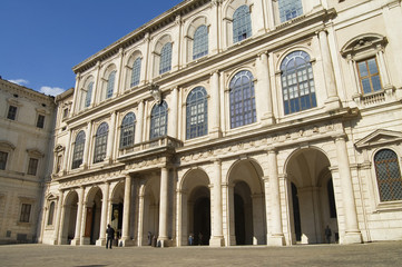 Fototapeta na wymiar Fasada Pałacu Barberini