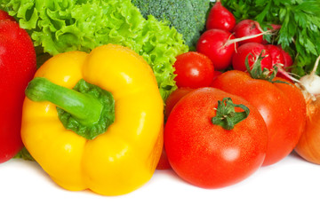mix of fresh vegetables