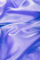 Abstract background violet chiffon organza