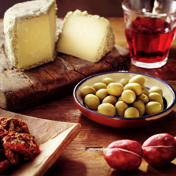 Tapas on the table