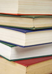 stack of books hard cover