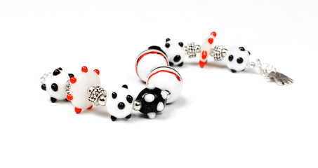lampwork bracelet