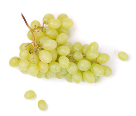 fresh green grapes