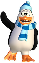 happy penguin
