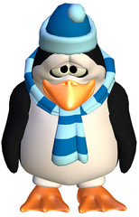 sad penguin