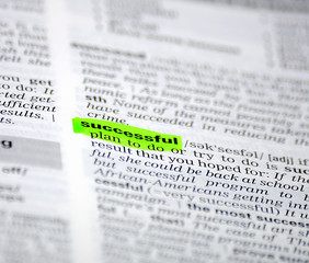 Fototapeta premium word selection in the dictionary