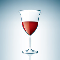 Red Wine Glass