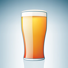 Light Beer Glass