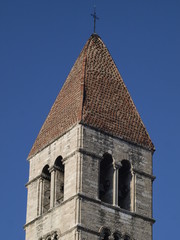 Torre de la iglesia de Sta. Mª de la Antigua en Valladolid