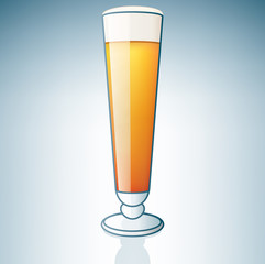 Light Beer Glass
