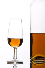 from the bottle