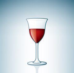 Red Wine Glass