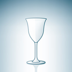 Empty Wine Glass