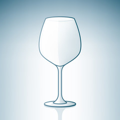 Empty Wine Glass