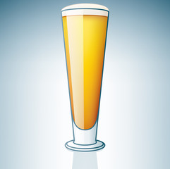 Light Beer Glass