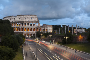 Fototapeta na wymiar Colosseum, Roma