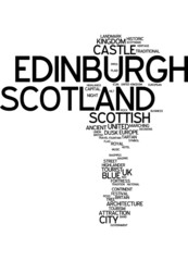 Edinburgh (Scotland) - Typography