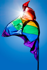 Obraz premium RAINBOW FLAG