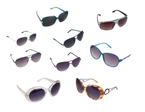 Fototapeta collection of sunglasses