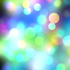 Beautiful abstract background of holiday lights