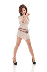 Fototapeta premium Sexy young woman.