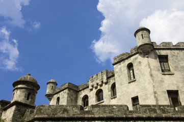 Fototapeta na wymiar castle of the real power in Havana