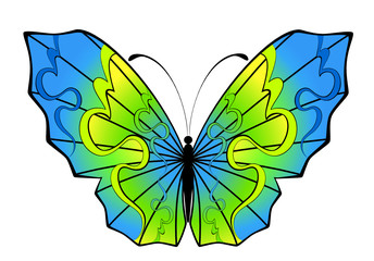 Obraz na płótnie Canvas Abstract Butterfly