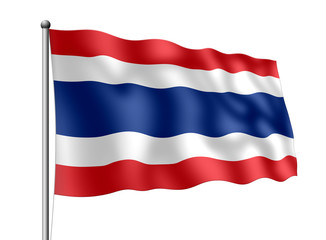 Thailand-Flagge