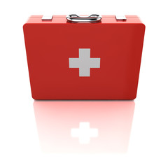 Obraz premium First aid kit